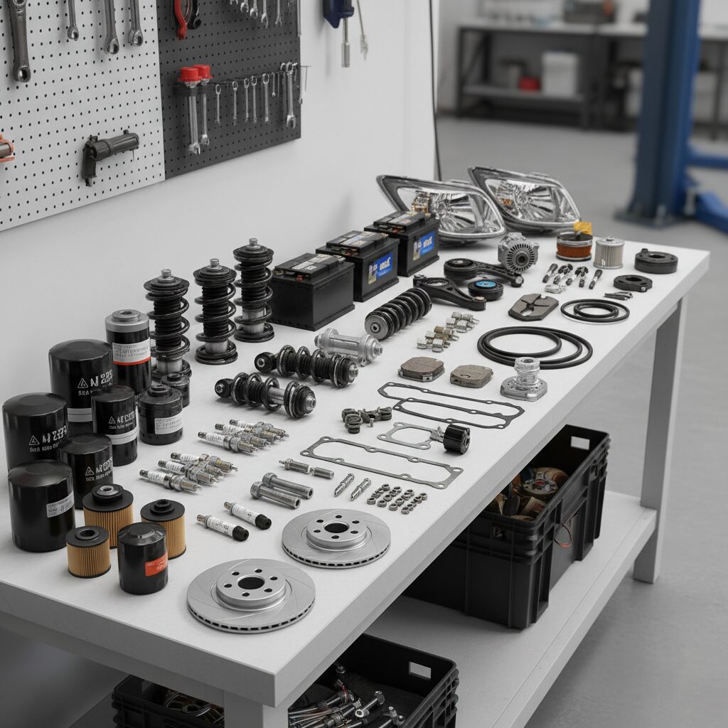 انواع لوازم یدکی خودرو